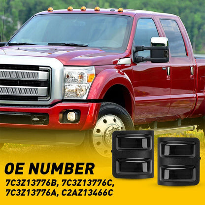 LED Side Mirror Light Cover with Turn Signal for Ford F250 F350 2008-2016