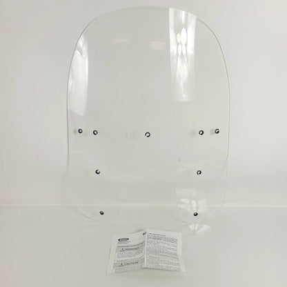 Clear Plastic Windshield 17 Inch for Memphis Shades MEP6230 FX/R/D/L