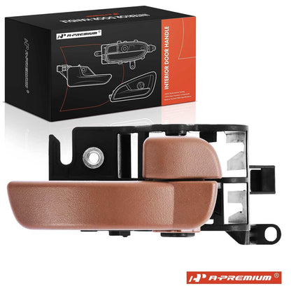 Right Interior Door Handle for Nissan Frontier (2005–2019) Brown Textured