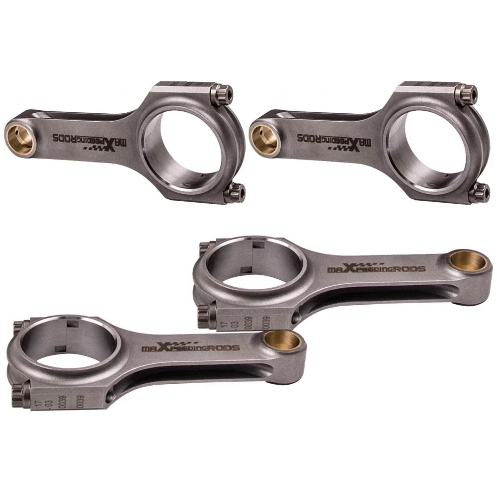 Set of 4 Racing Connecting Rods for Toyota Corolla (2000–2006)