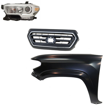 Driver Left Side Headlight for Toyota Tacoma (2020–2023)