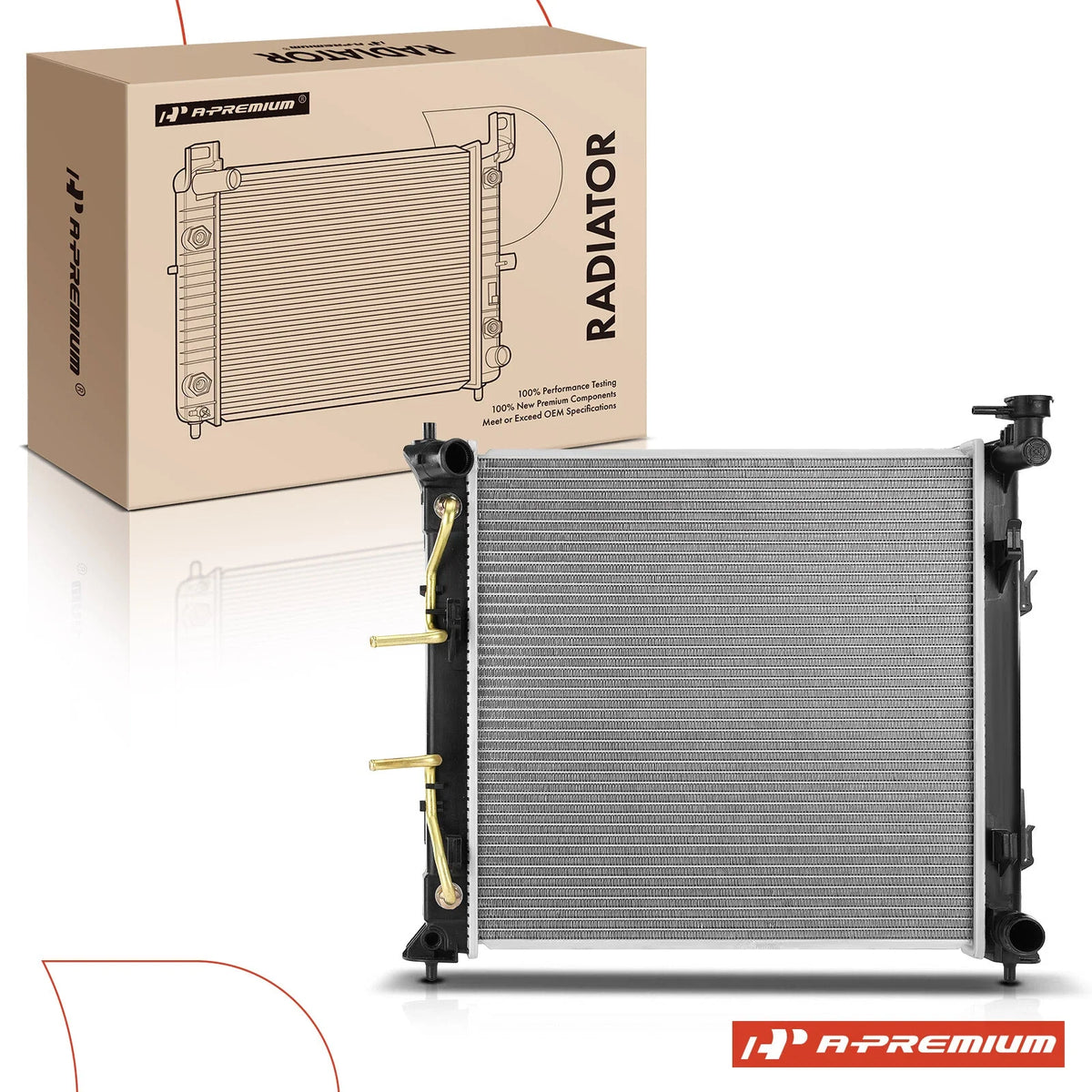 Radiator with Transmission Oil Cooler for Kia Optima (2016–2020)