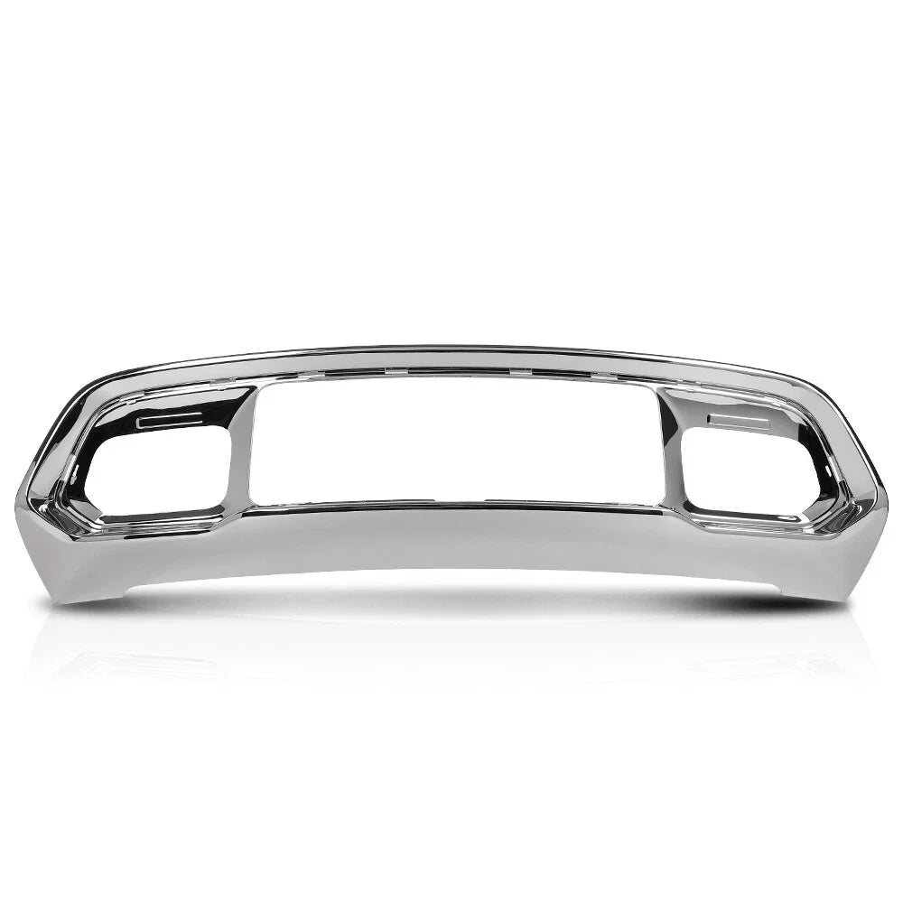 Front Bumper Lower Fascia Grille Frame Chrome for Jeep Grand Cherokee (2017–2022)