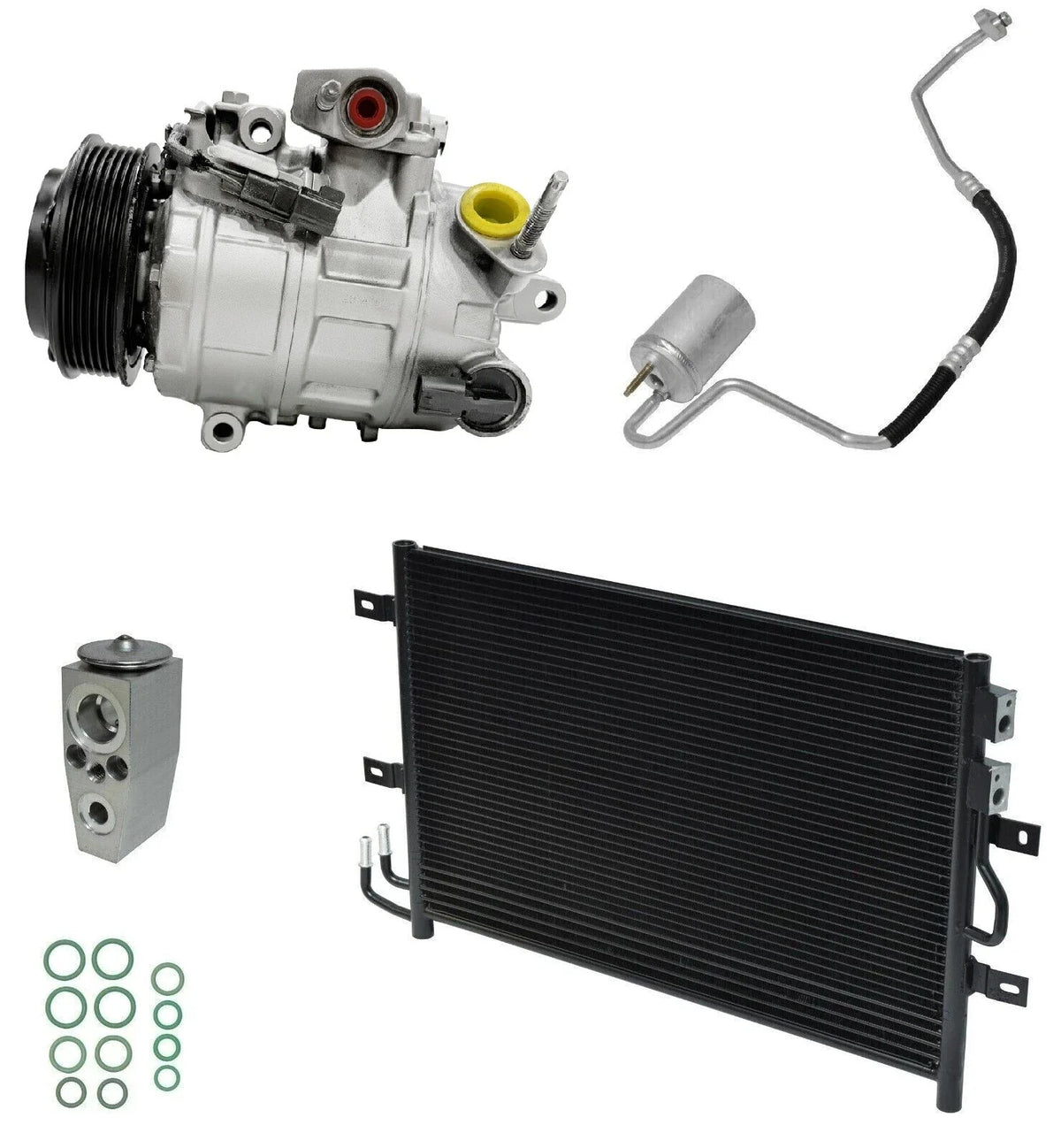 A/C Compressor Kit With Condenser for Lincoln MKT 3.5L V6 (2015–2018)