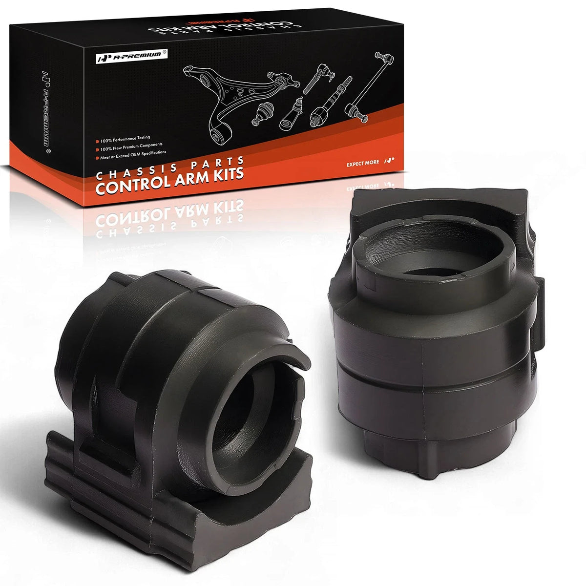 2X Rear Sway Bar Bushing Kit for Chevy Malibu Impala (2000–2023)