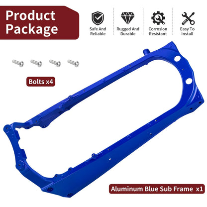 Aluminum Subframe with Bolts for Yamaha Raptor 700/700R (2006–2024)