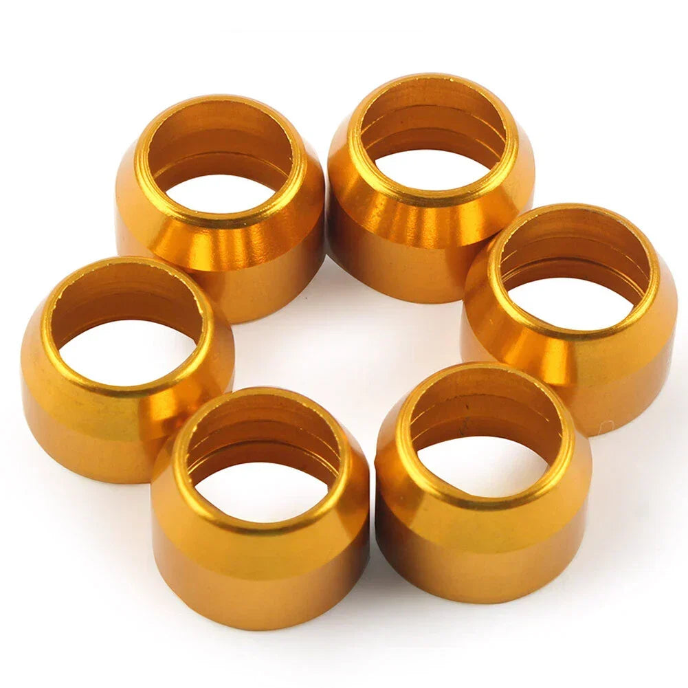 Bleed Valve Cover Kit in Gold for Ducati Diavel, Monster, Hyperstrada