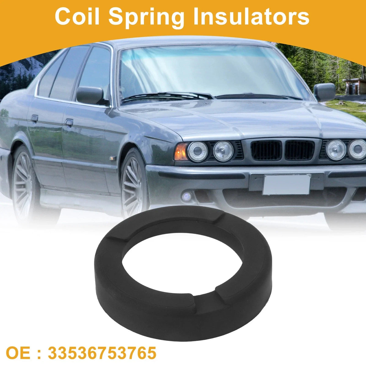 Upper Coil Spring Insulator No. 33536753765 for BMW 525i (2004–2007) Rubber