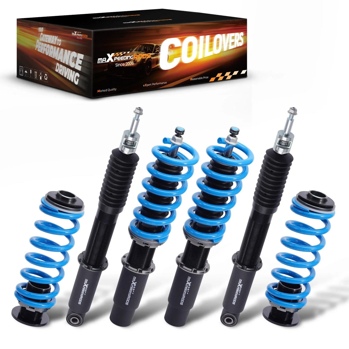 MaXpeedingrods T6 Coilover Lowering Kit for Audi A7 A6 2012-2018