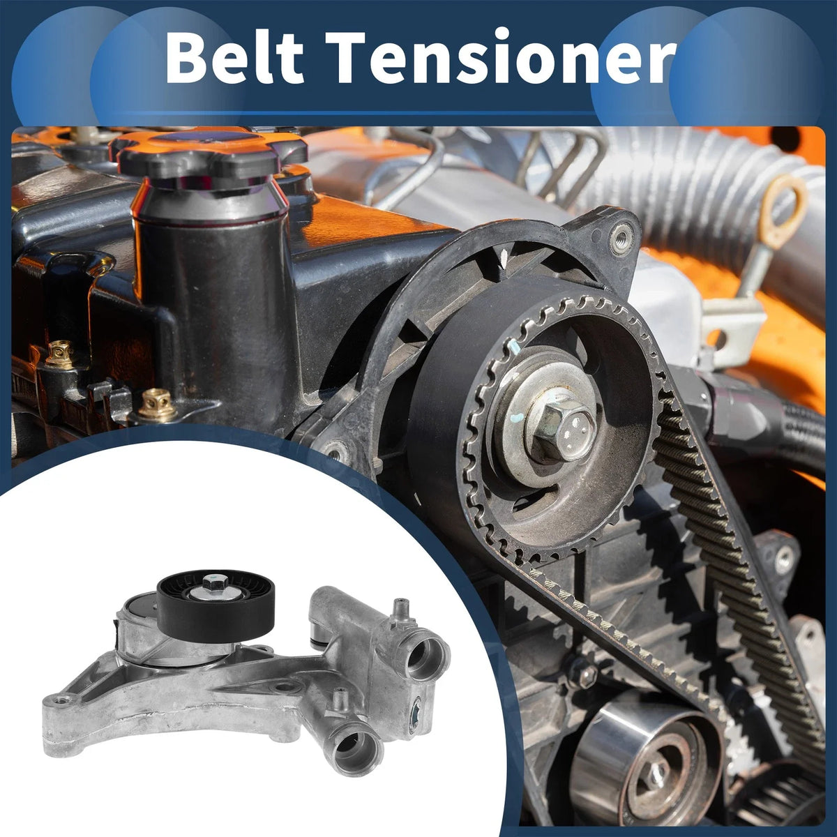 Belt Tensioner for Buick Regal (1995–1998) No. 24502406/24504818 Metal