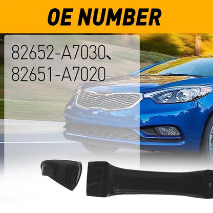 Rear Left & Right Exterior Door Handles - 2X for Kia Forte Cerato (2014-2018)