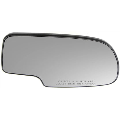 Power Mirror Glass for Chevy Silverado GMC Sierra with Backing Plate