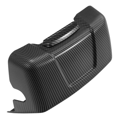 Water Pump Cover in Carbon Fiber Matte Black for Harley Electra Glide 2014-2016