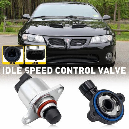 Throttle Position Sensor Set with Air Control Valve for Chevrolet Silverado