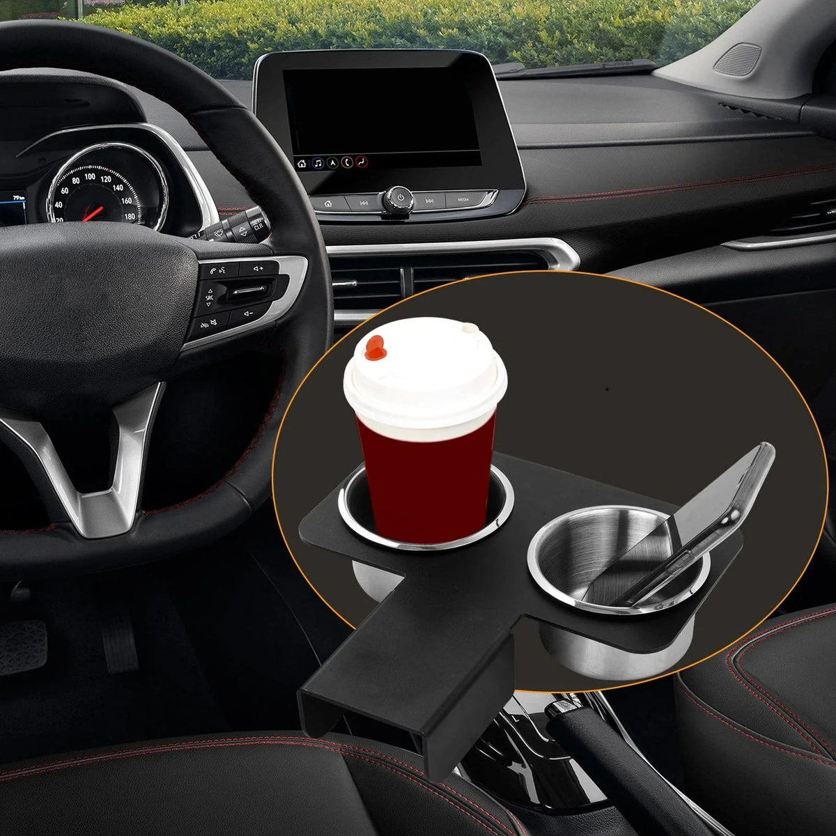 Cup Holder Console Drink Center for Chevy GMC C10 C20 C30 K10 (1973-1991)