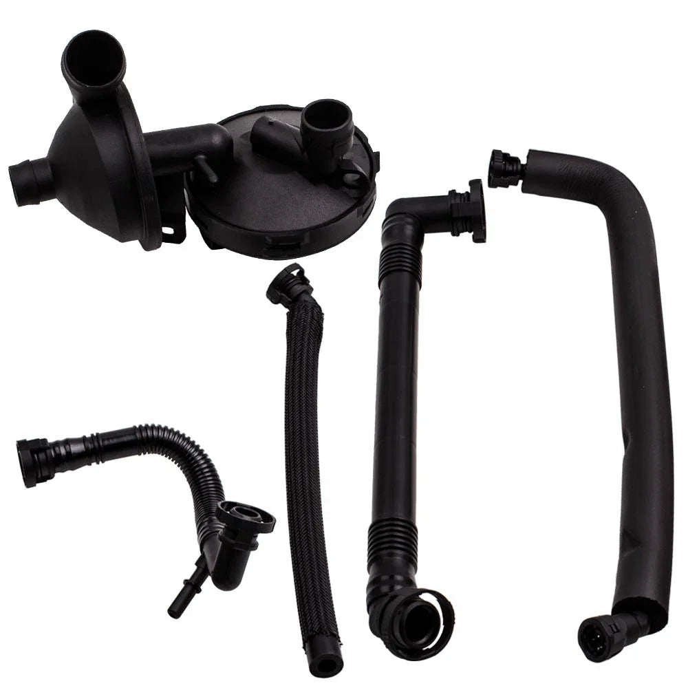 PCV Crankcase Vent Valve & Breather Hose Kit for E53 E85 E83 E60 E39