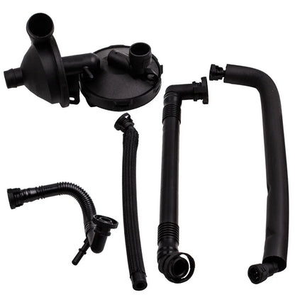 PCV Crankcase Vent Valve & Breather Hose Kit for E53 E85 E83 E60 E39