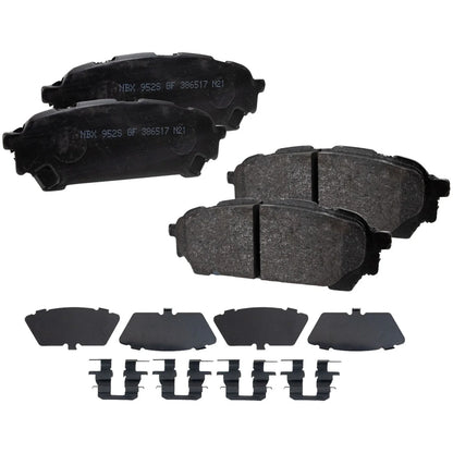Rear Brake Pads for Subaru Forester (2004 to 2008)