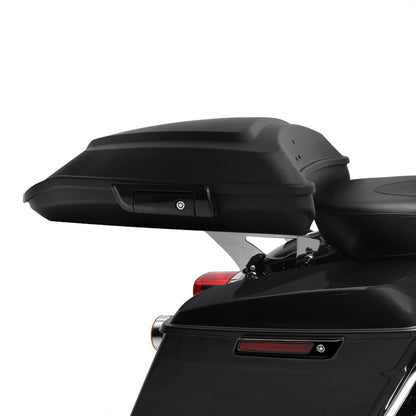 Matte Black Razor Trunk for Road Glide Harley Touring 2014-2024