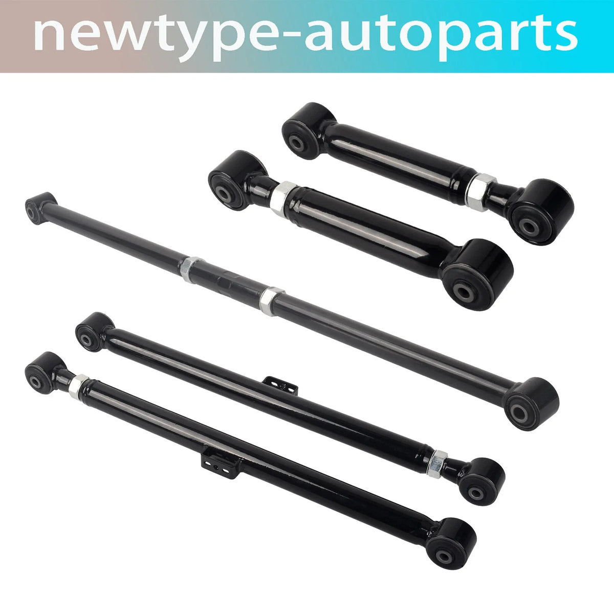 Rear Control Arm Kit with Track Bar for Toyota 4Runner 2003-2023