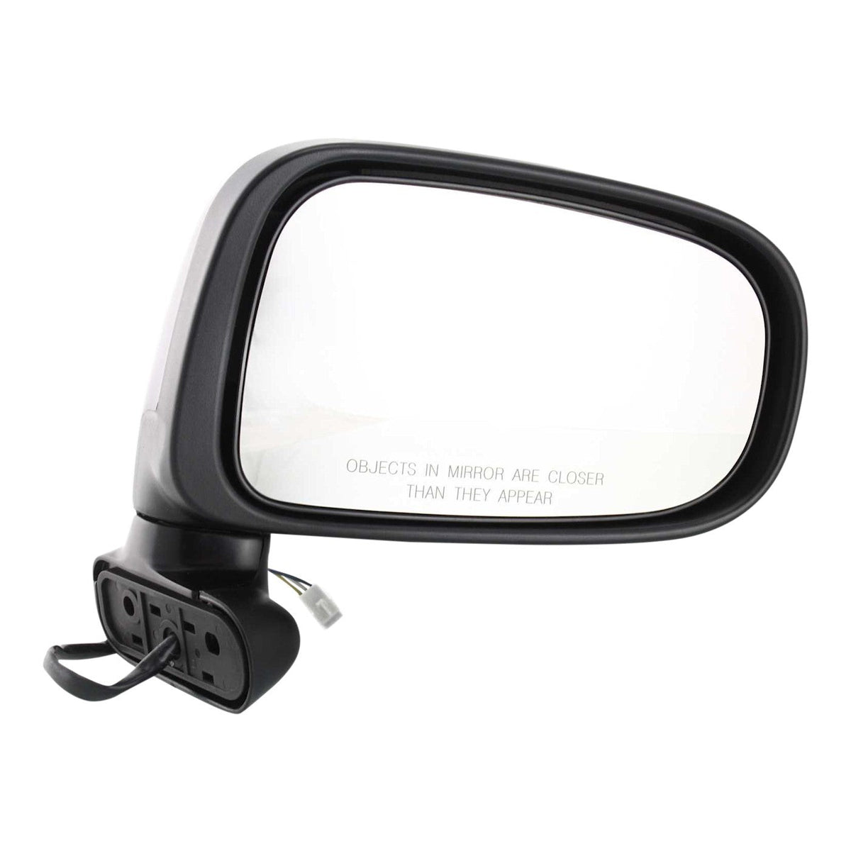 Power Mirror - Passenger Side, Textured Black for Toyota Previa (1991–1997)