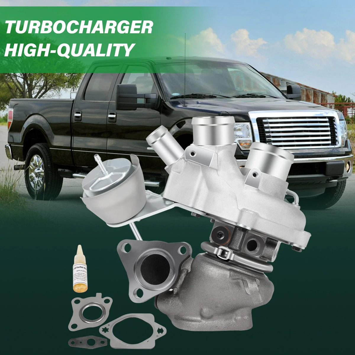 2010-2012 Ford F150 Driver Side Turbo #BL3E-9G438-UA