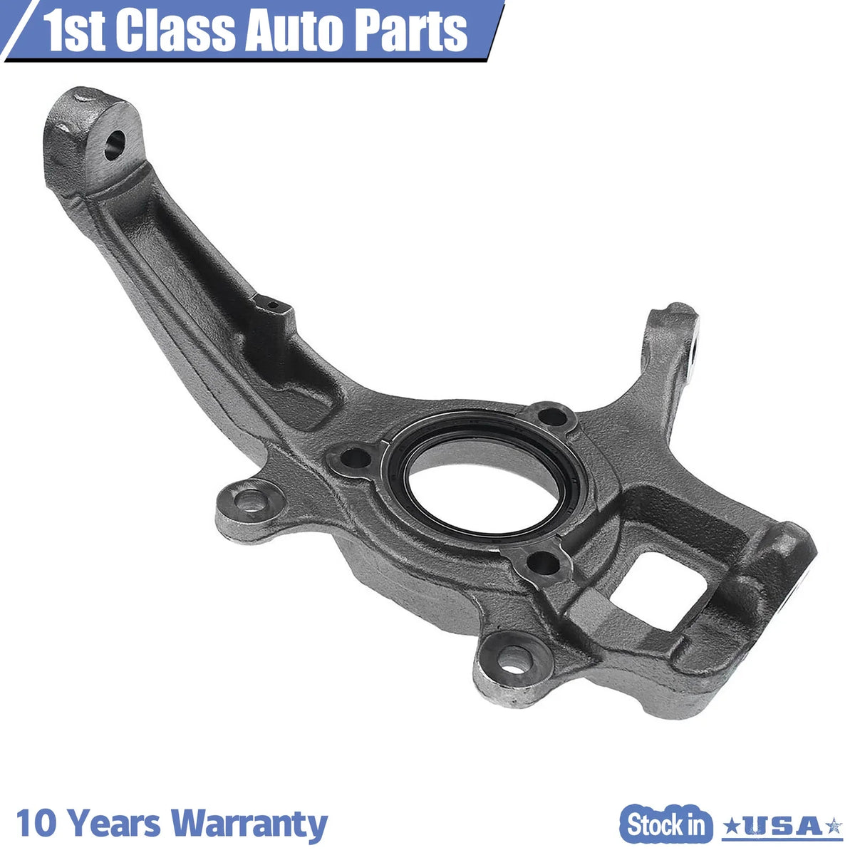 Left Driver Side Steering Knuckle for Ford (1997–2004) Lincoln (1998–2002)