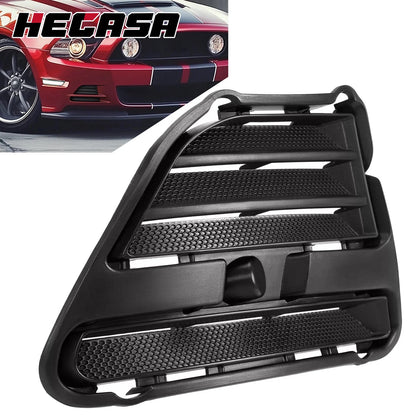 Black Fog Light Cover for 2013–2014 Ford Mustang - HECASA