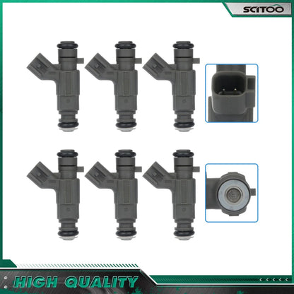 6 Fuel Injectors for Lincoln LS (2000-2003) & Jaguar S-Type (2000-2008)
