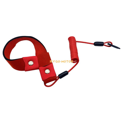 JetSki Stop Kill Switch Key Lanyard for Arctic Cat Barracuda, Montego