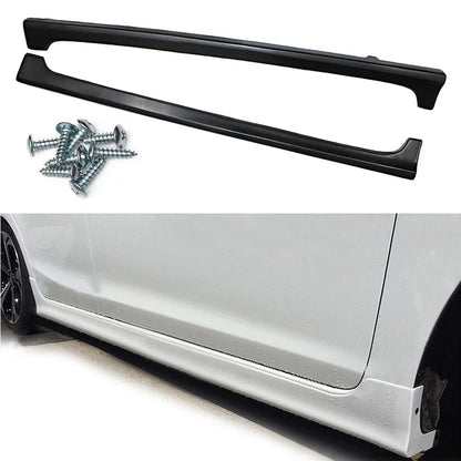 M-style Side Skirts for Honda Civic 9th 4-Door Sedan (2012–2015) ABS