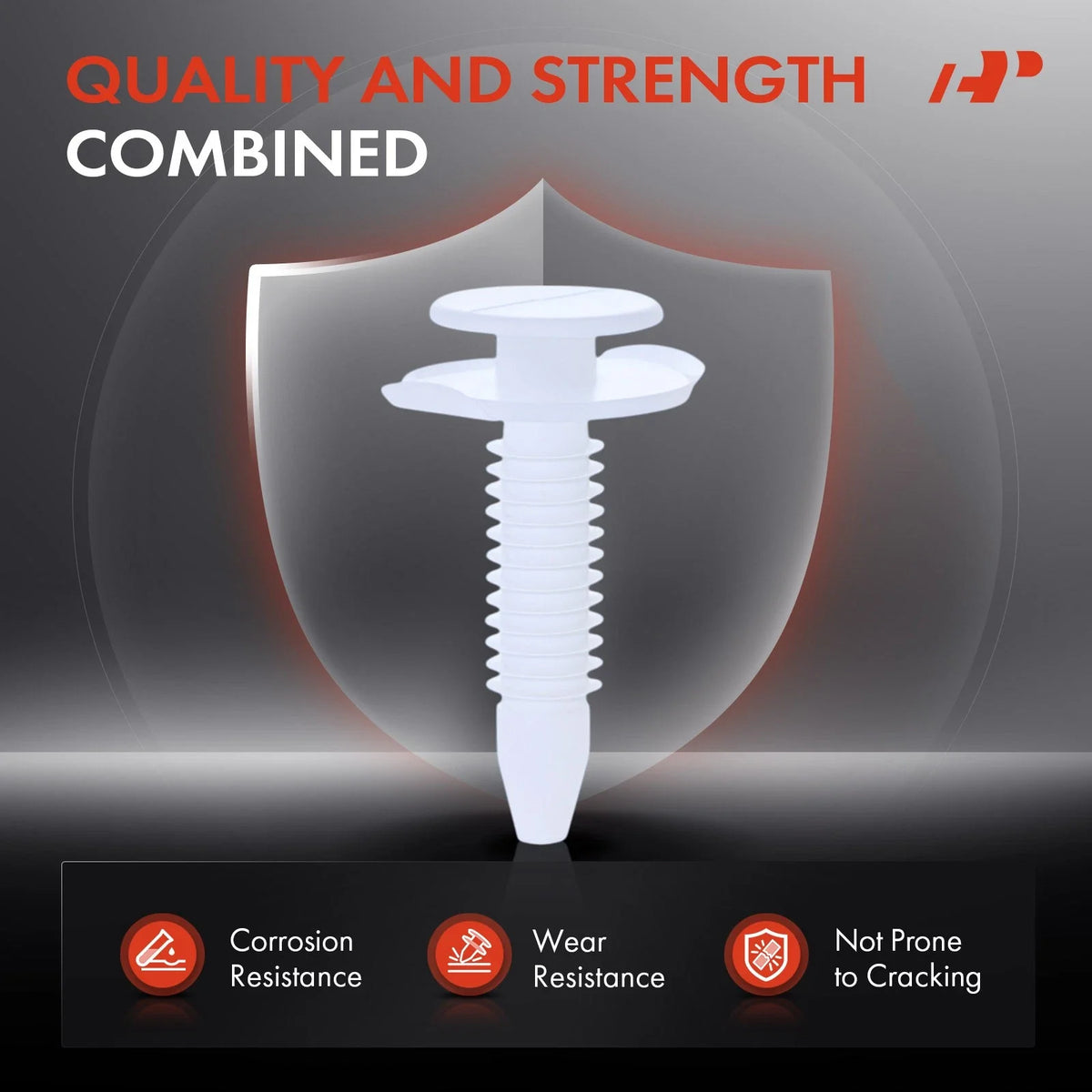 Cowl Trim Panel Retainer Fasteners 50Pcs Nylon for Honda