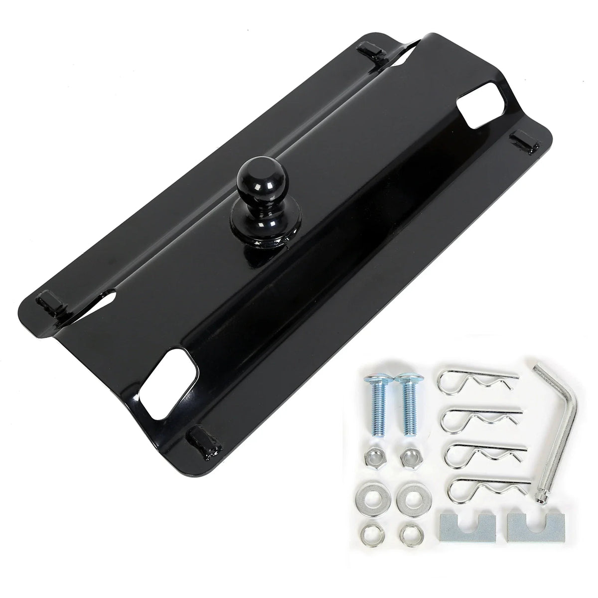 25K 5th Wheel Rail Gooseneck Hitch for 25000lb Capacity