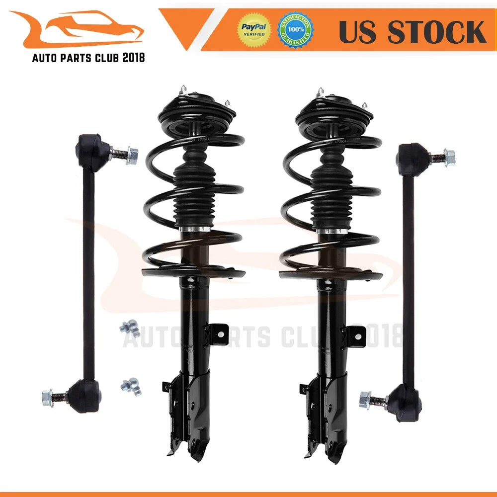 Strut Suspension Assemblies & Sway Bar End Links for Jeep Compass Patriot (2007–2017)
