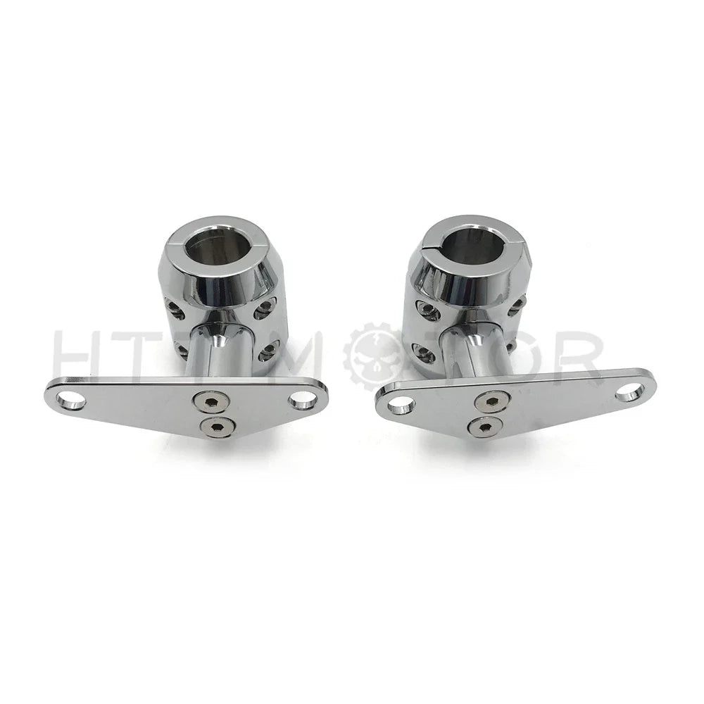 Springer Front Chrome Set with Fender Tabs for Harley XL Chopper (Year Range)