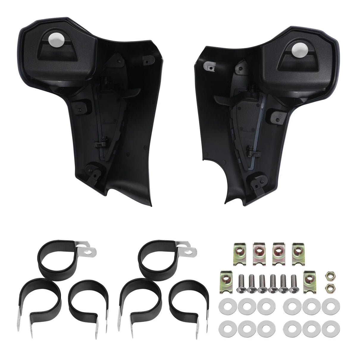 Lower Vented Fairings for Indian Chieftain Dark Horse (2019–2025) Stealth Gray