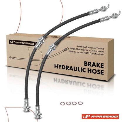 2X Front Brake Hydraulic Hose for Honda Passport (1998–2001)