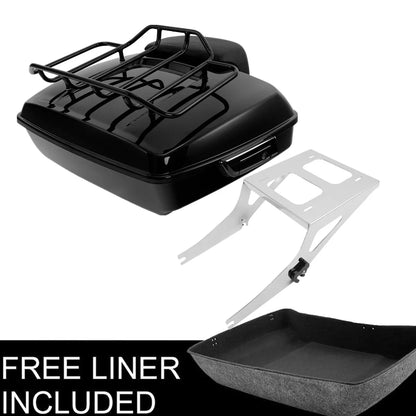Chopped Trunk Backrest Pad for Harley Fat Boy (2008-2016)