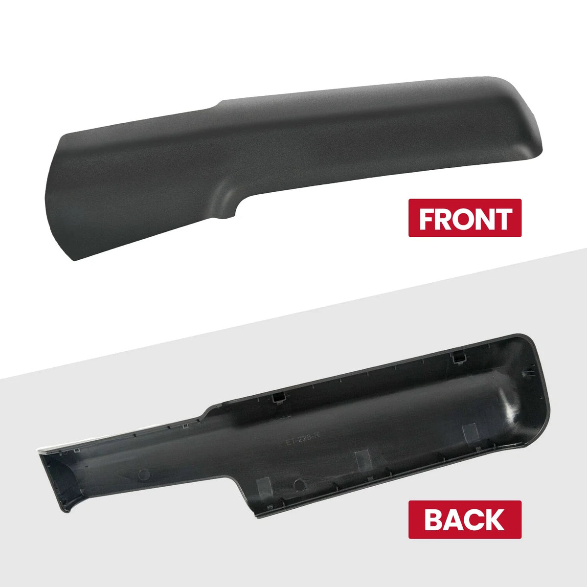 Tow Mirror Cover Cap Right Side for 2014-2023 Dodge RAM Passenger