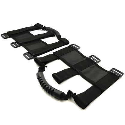 ATV & UTV Roll Bar Adjustable Grab Handle Straps - Universal Fit