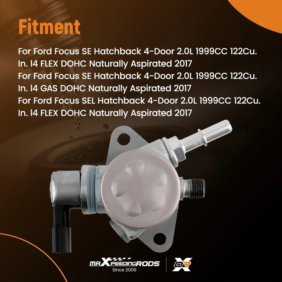 High Pressure Fuel Pump for Ford Focus 2.0L I4 (2012–2017) CM5E9D376CB