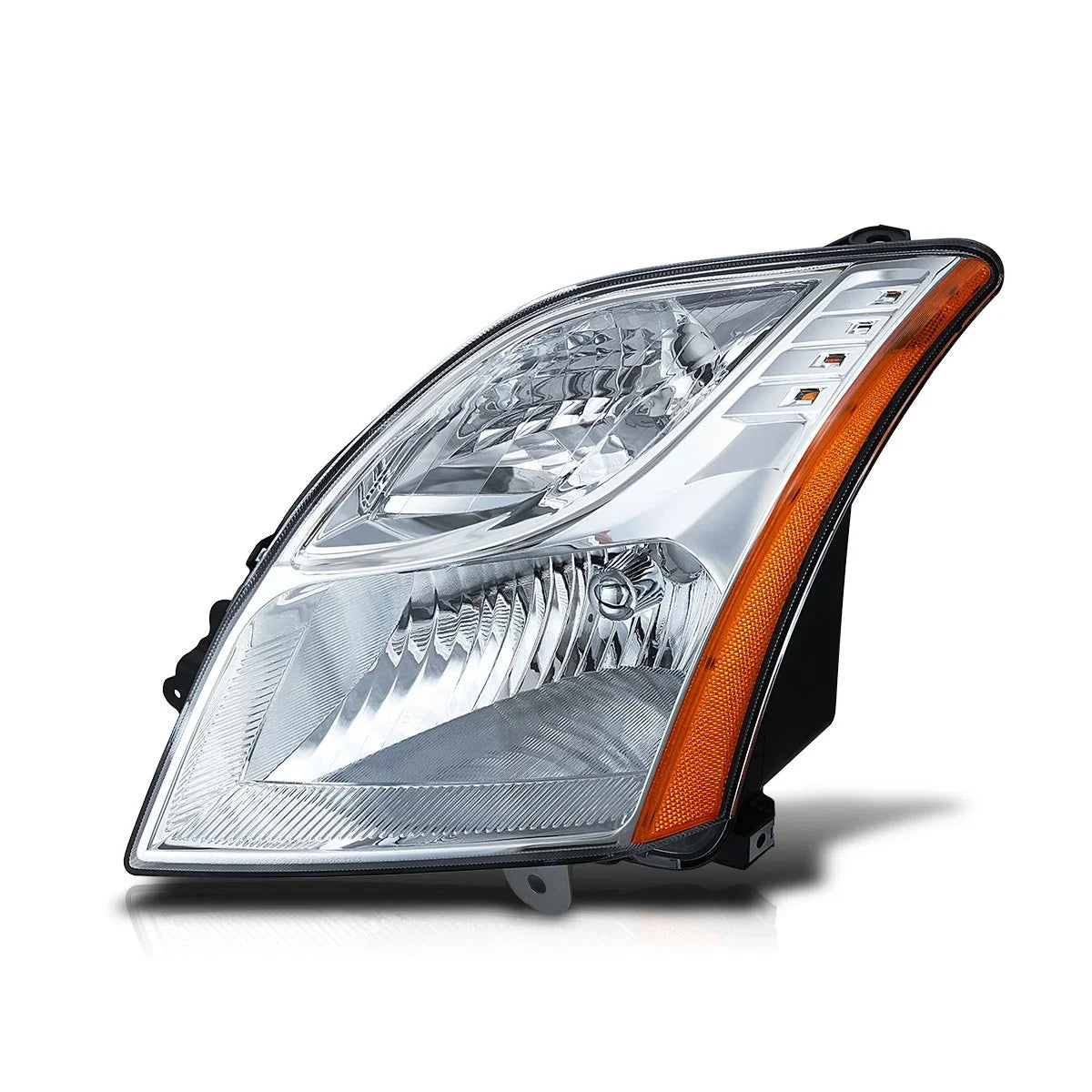Left Side Headlight Lamp Chrome for Nissan Sentra (2010–2012)