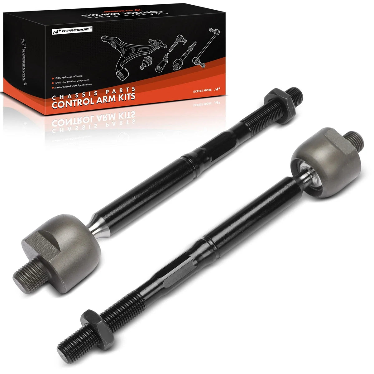 2X Front Inner Side Tie Rod End for Honda Odyssey (2018–2024)