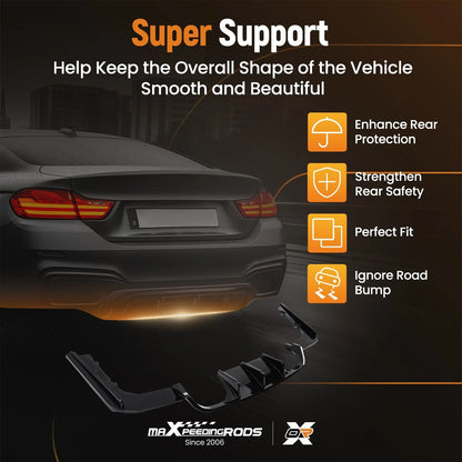 Rear Lip Spoiler for BMW M3 E92 E93 Coupe/Convertible 2008-2013
