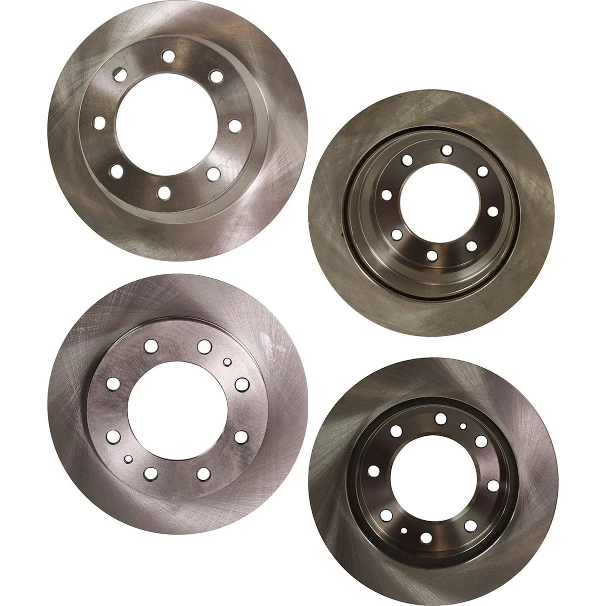 Front & Rear Brake Rotors for 2009-2020 Chevy Express 3500