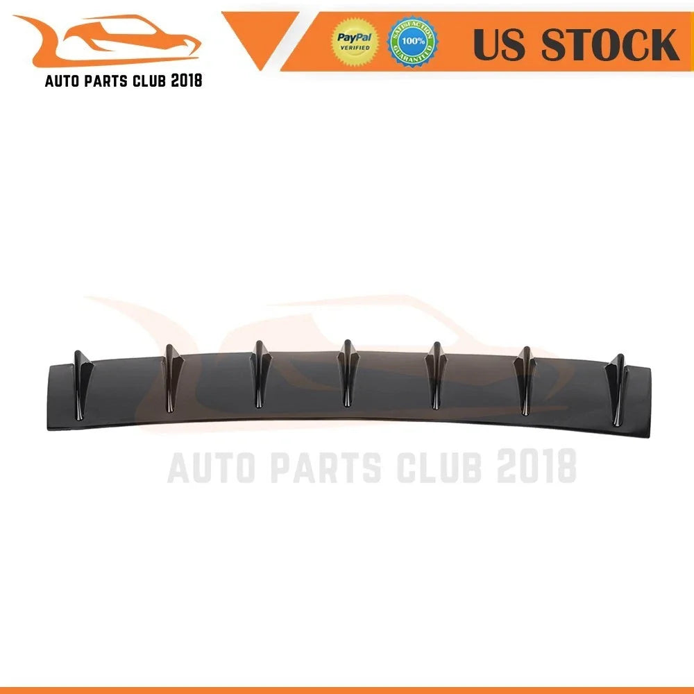 34" Shark Fin Rear Diffuser for Universal Fit Vehicles (All Years)
