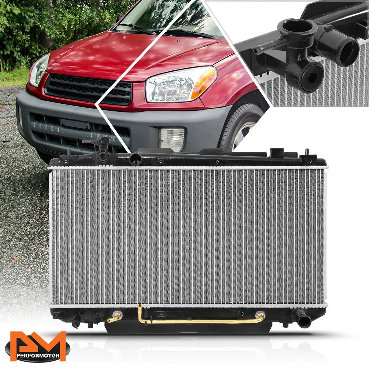 Radiator Aluminum Core for Toyota Rav4 (2001-2003) DPI-2411