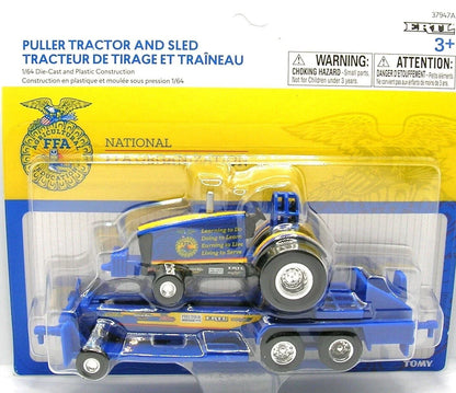 1/64 Ertl FFA Pulling Tractor and Sled Set for Ertl Models (2010–2020)