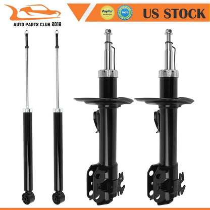 Complete Front and Rear Strut Assemblies for Scion xD 2008-2010