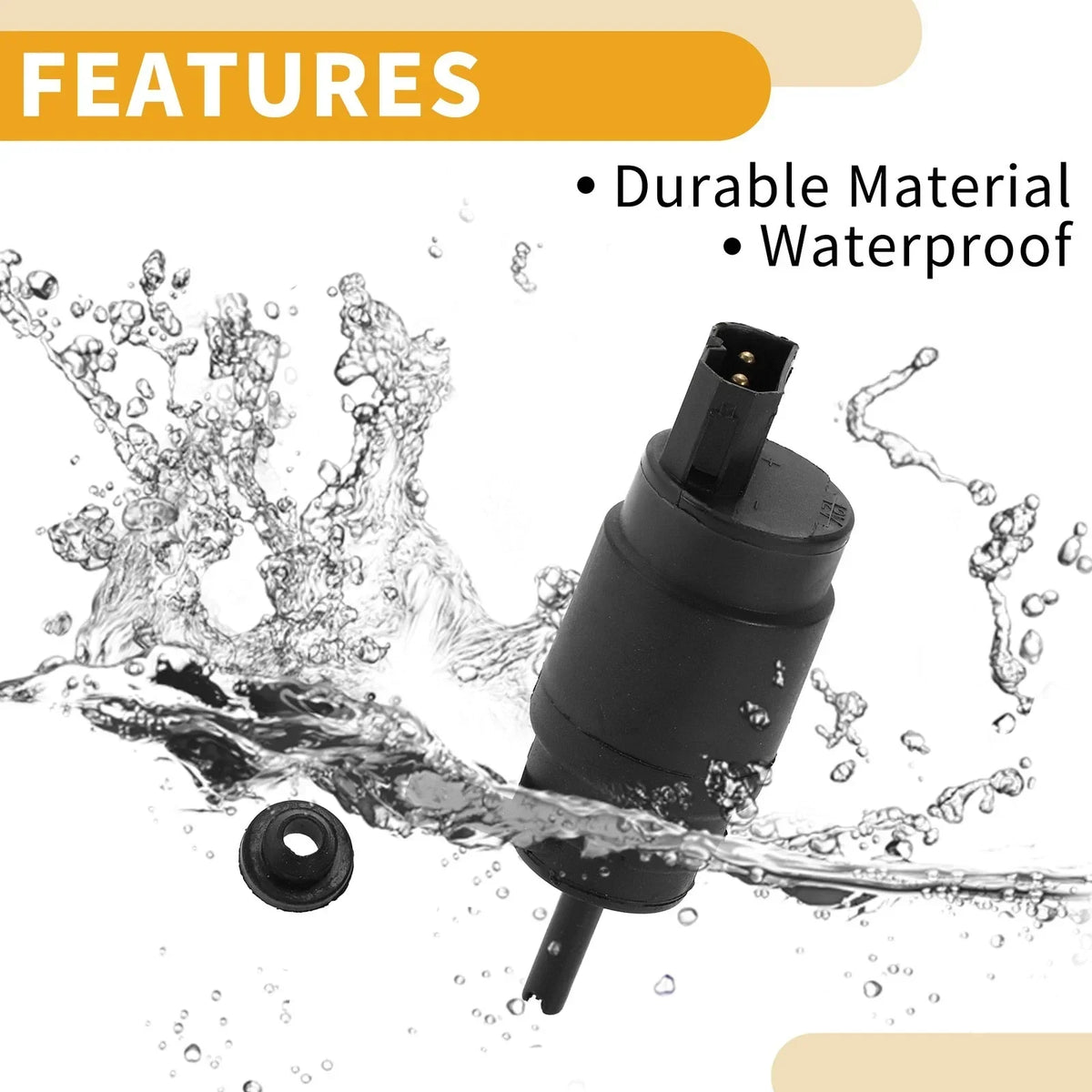 Windshield Washer Pump and Grommet Assembly for BMW Z3
